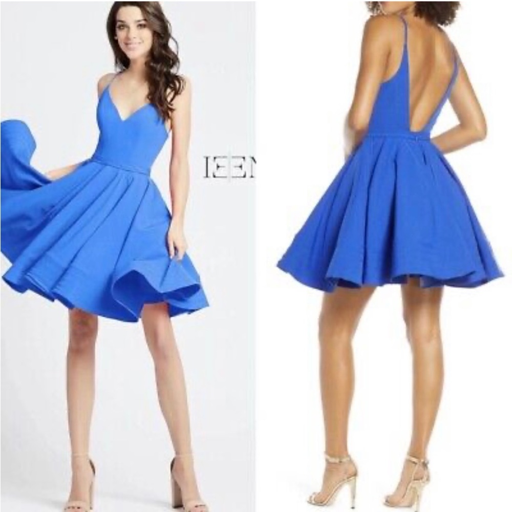 Leena for Mac Duggal fit & flare dress